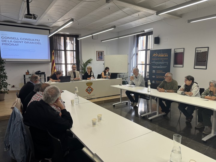 Es renova el Consell Consultiu de les Persones Grans i es presenta el Pla d'Envelliment KM0 del Priorat